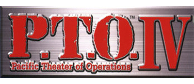 P.T.O. IV Pacific Theater of Operations logo for Playstation 2